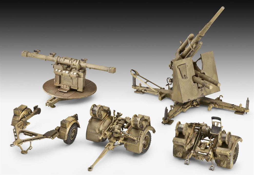 Revell 1/72 03325 German 8.8cm Flak 37 + Sd.Anh.202 Kit