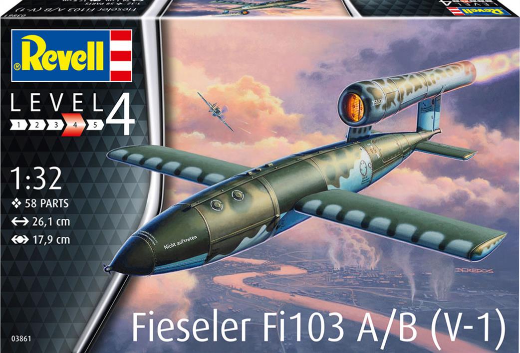 Revell 1/72 03861 Fieseler Fi203 V-1 Kit