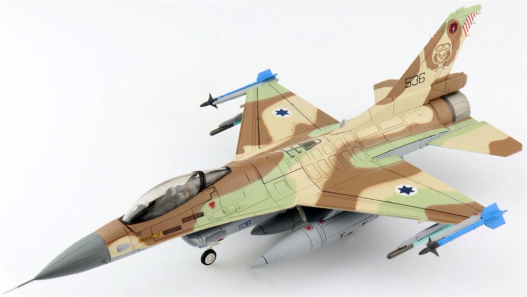 Hobby Master 1/72 HA3809 F-16C Barak Exercise Blue Wings 2020 No.536 101Squadron IAF West Germany 17th August 2020