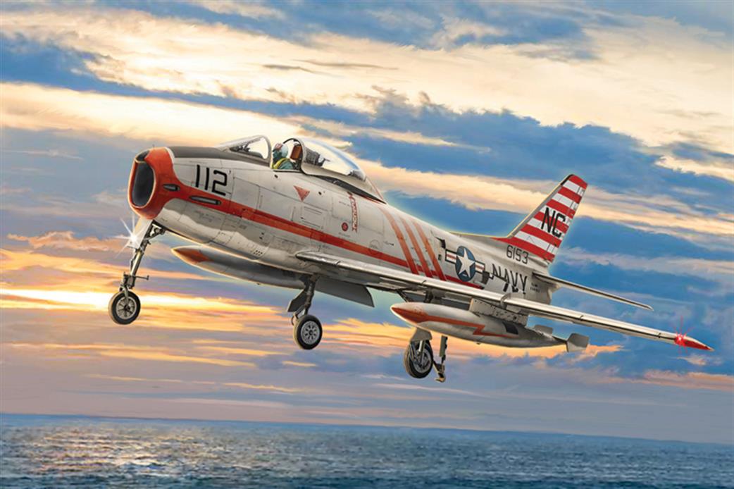 Italeri 1/48 2811 North American FJ-2/3 Fury Jet fighter kit