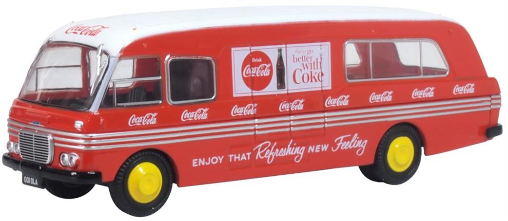 Oxford Diecast 1/76 76BMC005CC BMC Mobile Unit Coca Cola