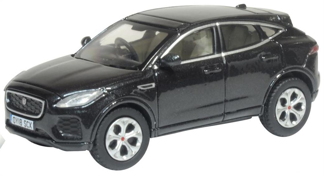 Oxford Diecast 1/76 76JEP003 Jaguar E Pace Santorini Black