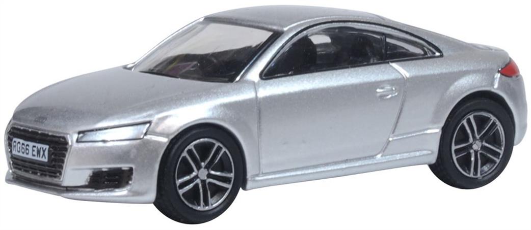 Oxford Diecast 1/76 76TT003 Audi TT Coupe Floret Silver