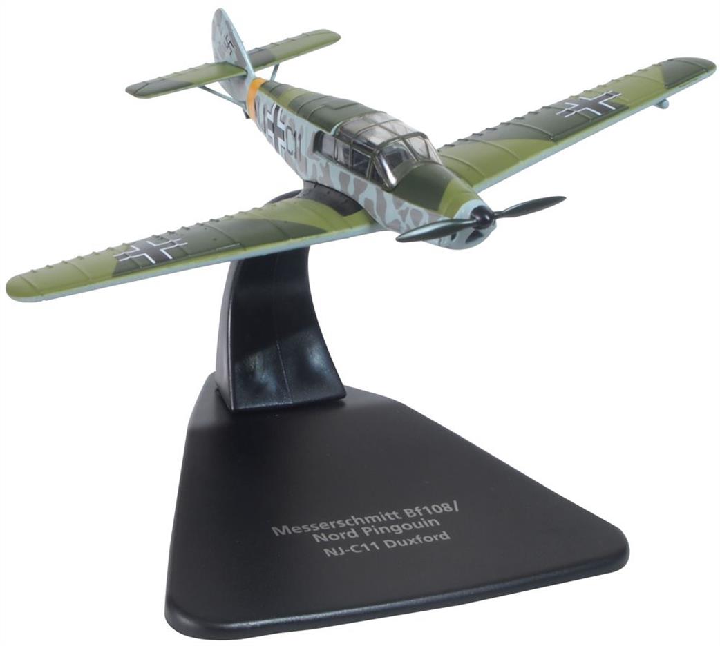 Oxford Diecast 1/72 AC107 Duxford Messerschmitt Bf108