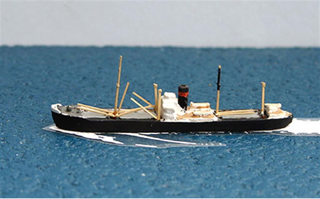 Secondhand Mini-ships 1/1250 Unkown 9 Hansa A-type freighter in civilian colours