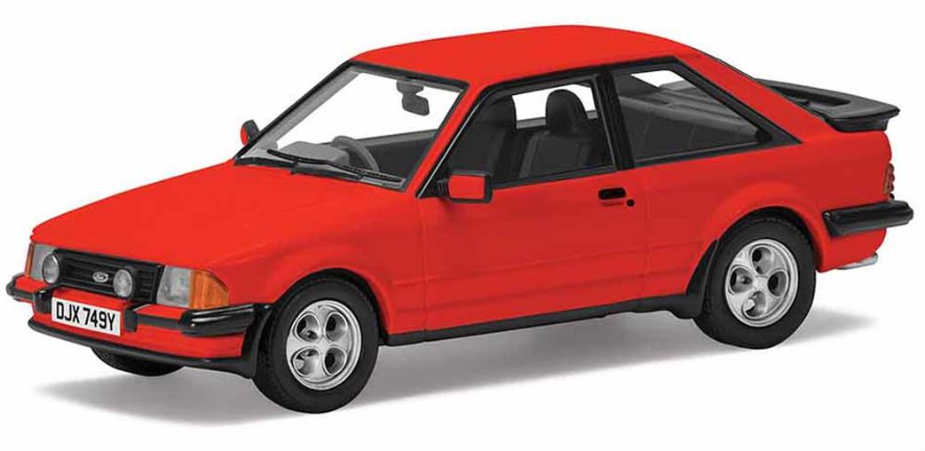 Corgi 1/43 VA11014 Ford Escort Mk3 XR3i Sunburst Red