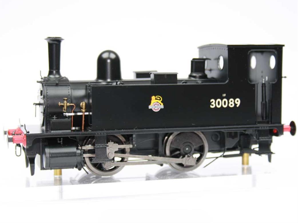 Dapol O Gauge 7S-018-004 BR 30089 LSWR B4 Class 0-4-0T BR Black Early Emblem