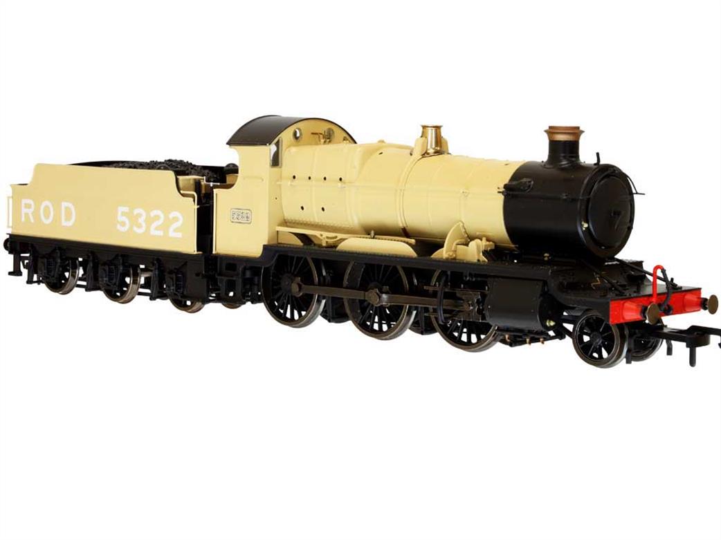 Dapol OO 4S-043-008 GWR 5322 Churchward 43xx Class 2-6-0 Mogul WD WW1 Khaki Livery