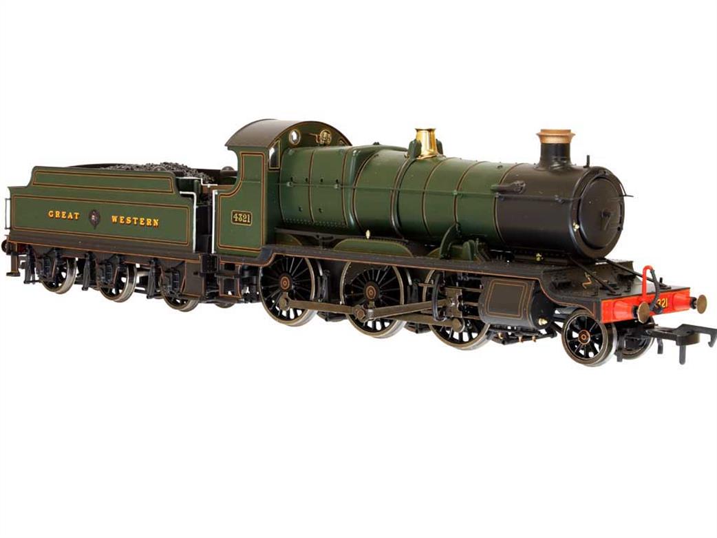 Dapol OO 4S-043-009 GWR 4321 Churchward 43xx Class 2-6-0 Mogul Green Lettered GREAT (crest) WESTERN