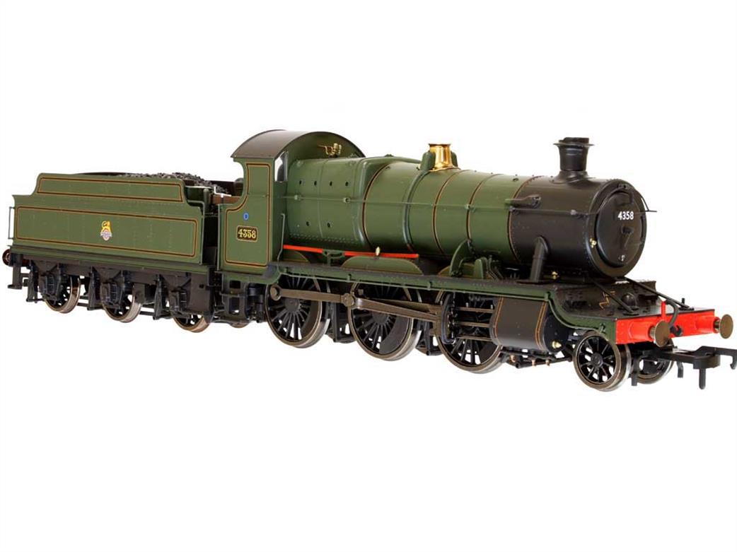 Dapol OO 4S-043-015 BR 4358 ex-GWR Churchward 43xx Class 2-6-0 Mogul Lined Green Early Emblem