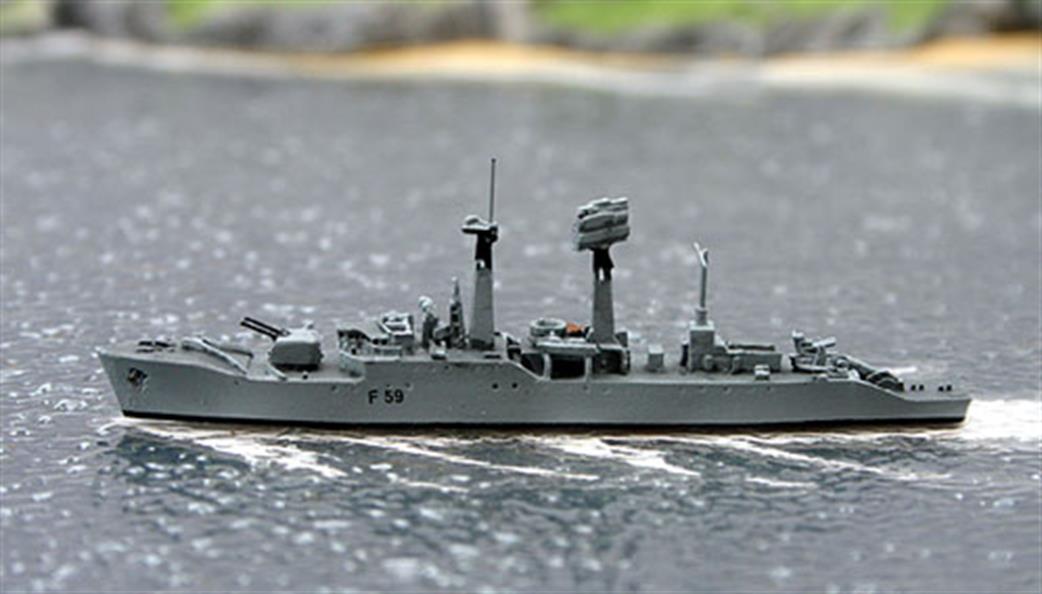 Albatros 1/1250 Alk342A HMS Chichester F59   Frigate 1958 Waterline Model