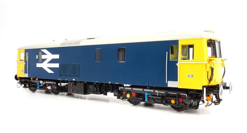 Heljan o 7303 BR Class 73 Unnumbered Large Logo Blue