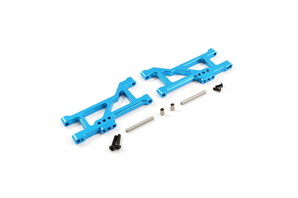 Fastrax 1/10 FTTA031B Tamiya TT02B Aluminium Rear Lower Suspension Arms