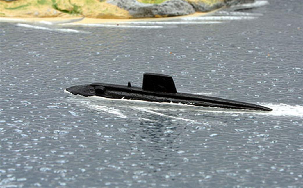 Coastlines 1/1250 CL-SS02b Astute-class submarine surfacing