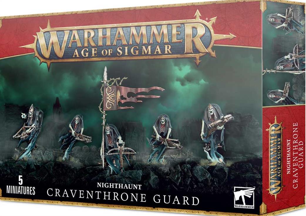 Games Workshop 28mm 91-66 Nighthaunt Craventhrone Guard