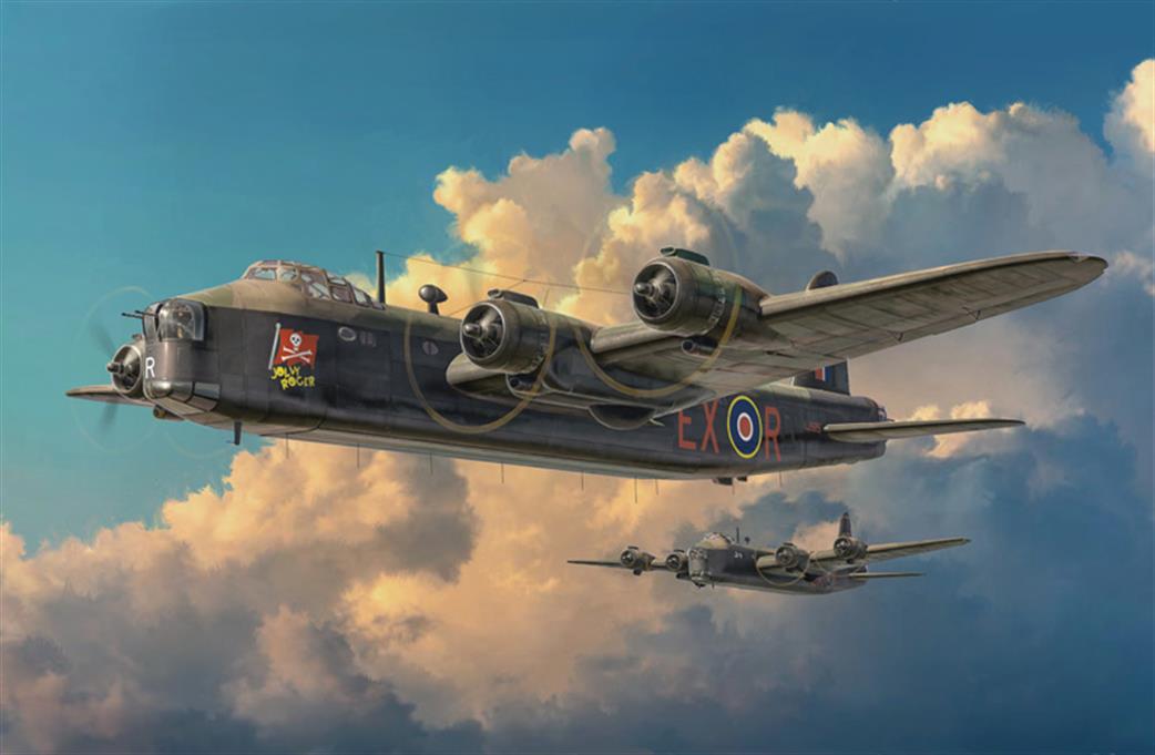 Italeri 1/72 1462 RAF Stirling MKIII Bomber Kit