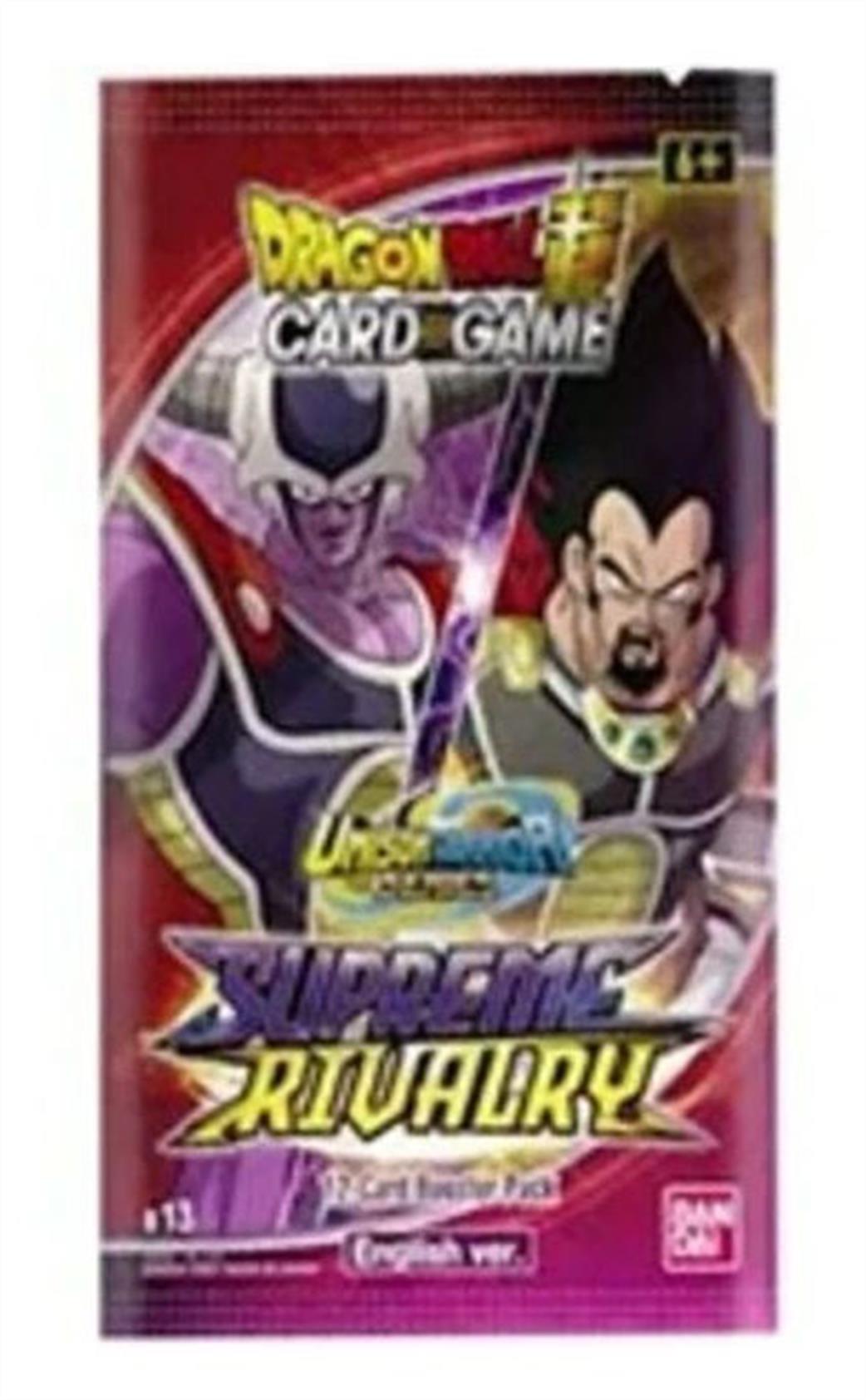 Bandai  B13 Dragonball SCG Supreme Rivalry Booster