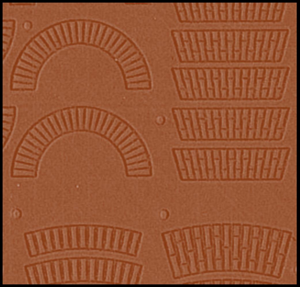 South Eastern Finecast OO FBS411B 4mm Scale Corners, Lintels & Arches English Bond Styrene Sheet Red Brick