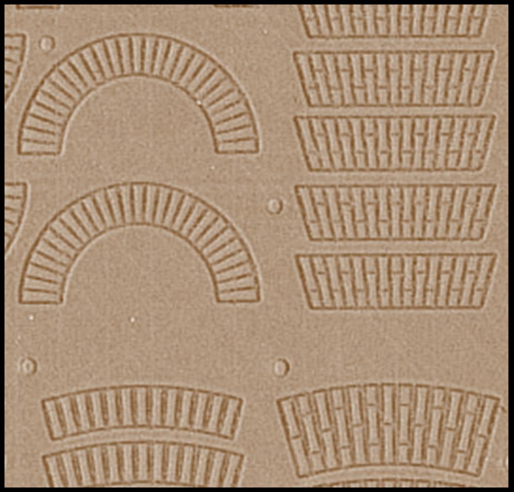 South Eastern Finecast OO FBS411C 4mm Scale Corners, Lintels & Arches English Bond Styrene Sheet Stone