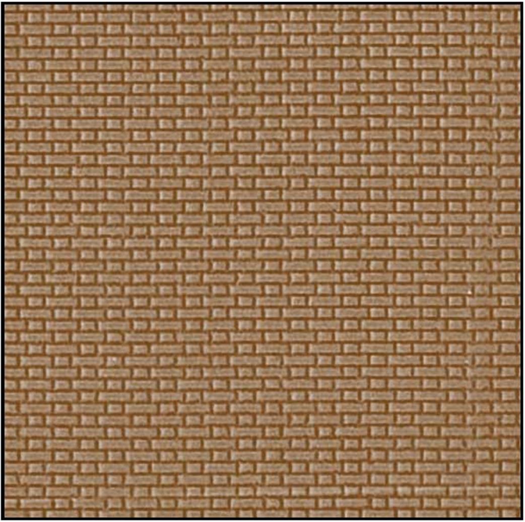 South Eastern Finecast N FBS203C 2mm Scale Flemish Bond Brick Embossed Styrene Sheet Stone