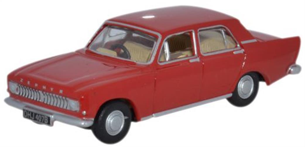 Oxford Diecast 1/76 76ZEP008 Ford Zephyr Monaco Red