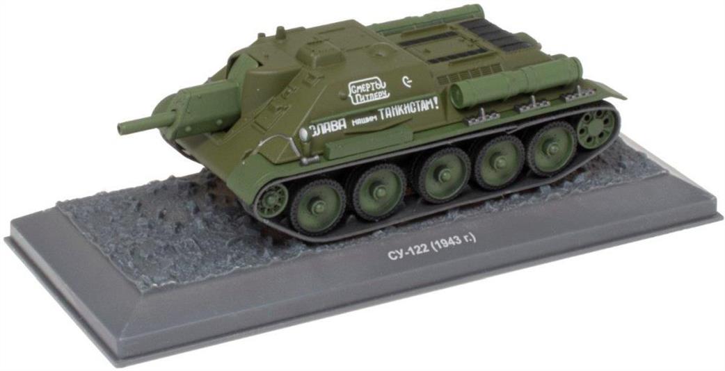 MAG 1/43 MZ08 Russian SU-122 1943 Tank Model