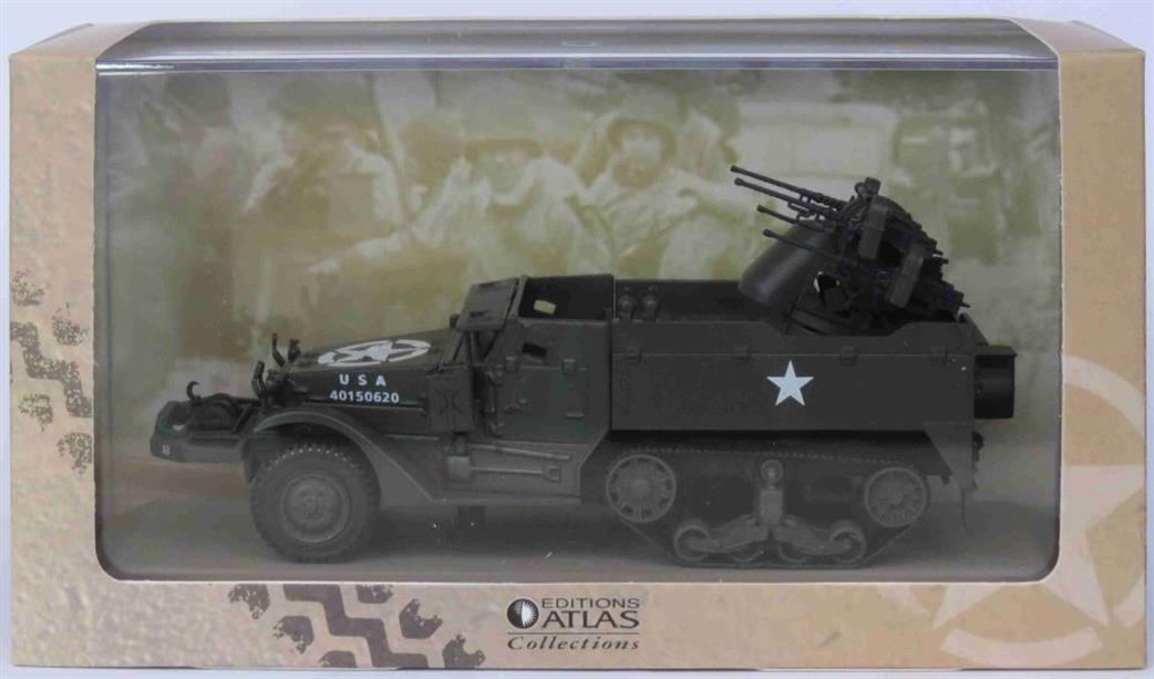 Altaya 1/43 KP03 M16 Multiple Gun Motor Carriage USA Model