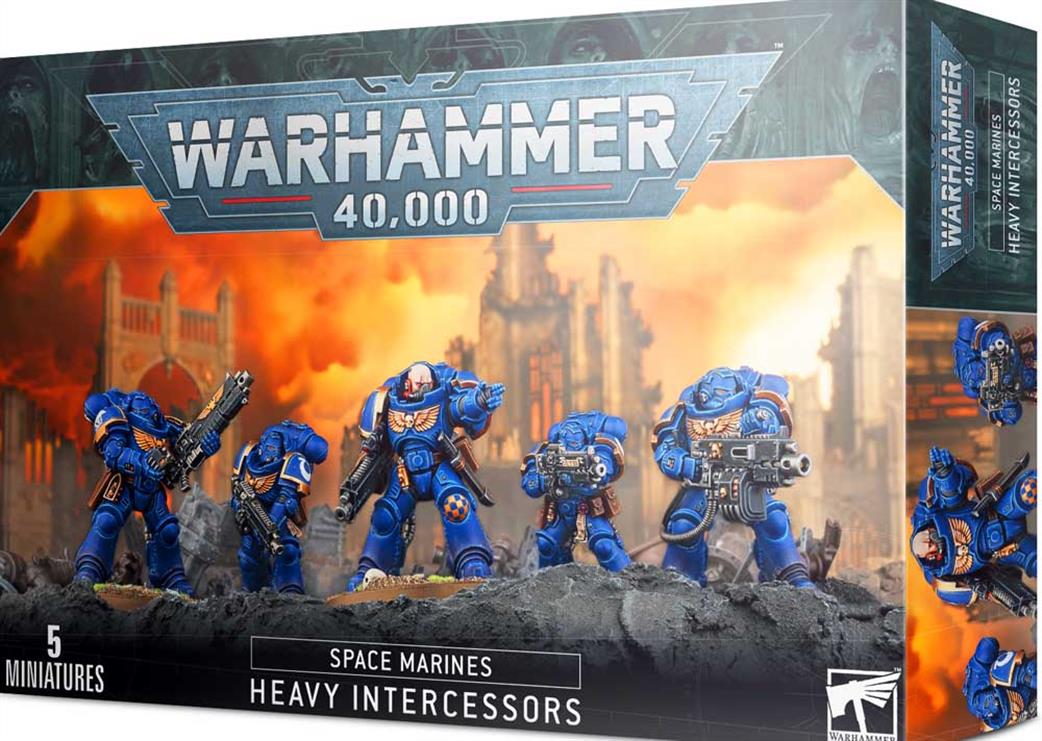 Games Workshop 28mm 48-95 Space Marines Heavy Intercessors