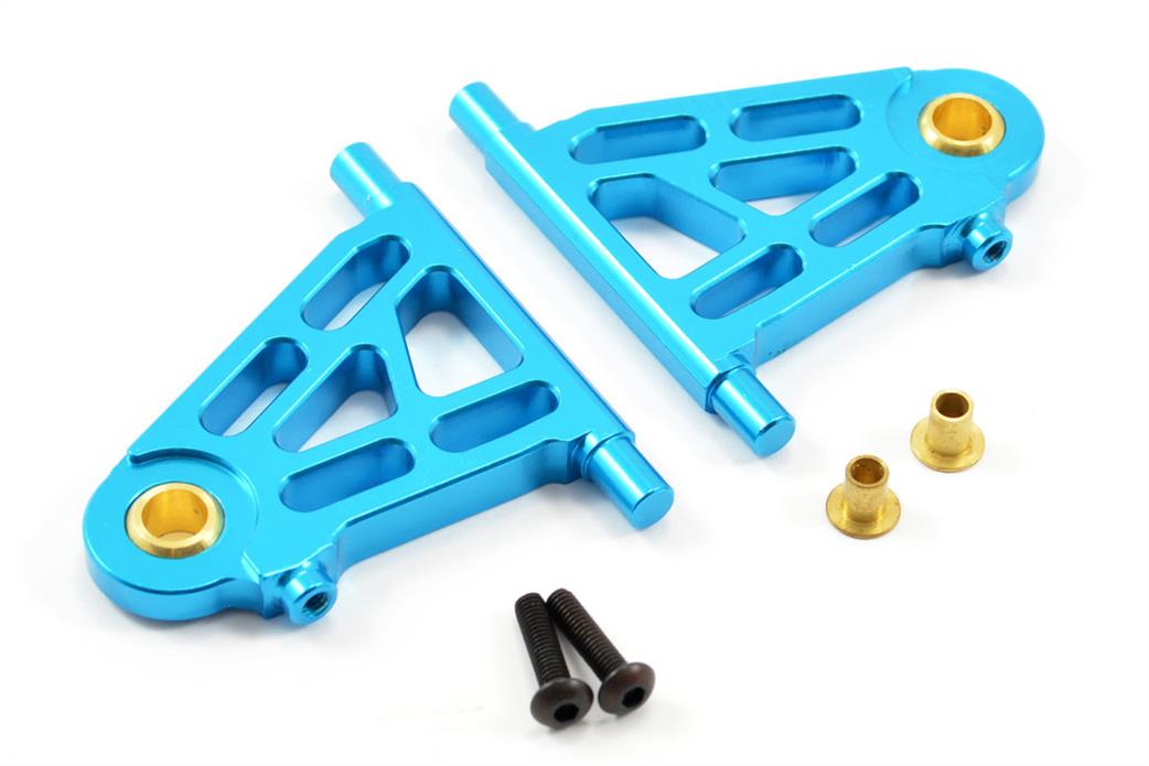 Fastrax 1/10 FTTA002B Aluminium Front Lower Lower Arms for Tamiya TT02