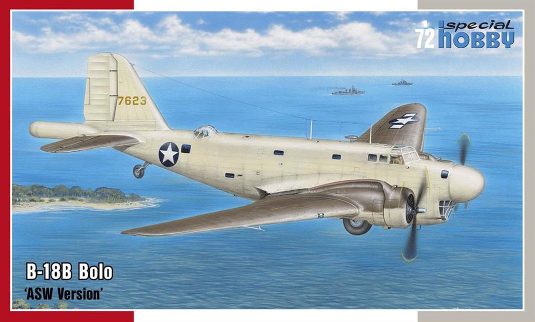 Special Hobby 1/72 72230 Douglas B-18B Bolo ASW Version Patrol Aircraft