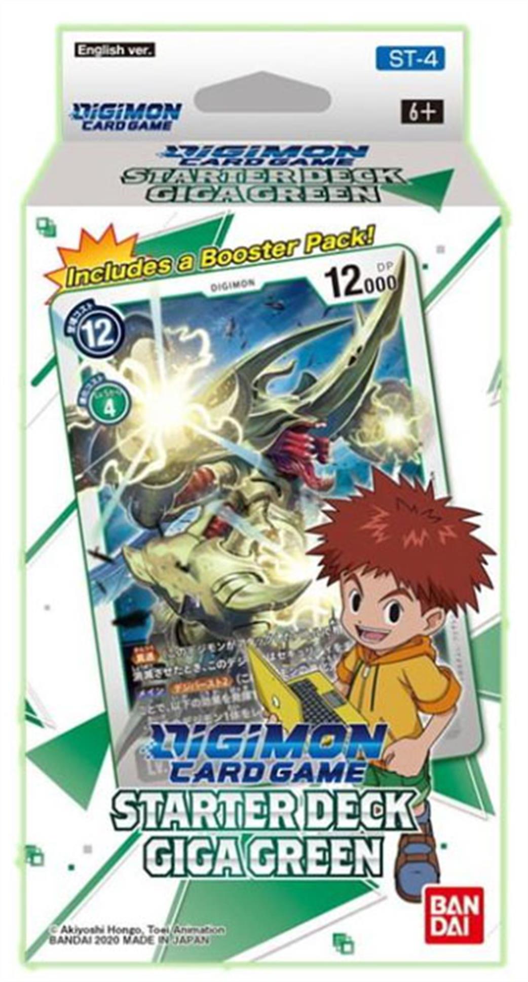 Bandai  ST-4 Digimon Giga Green Starter Deck