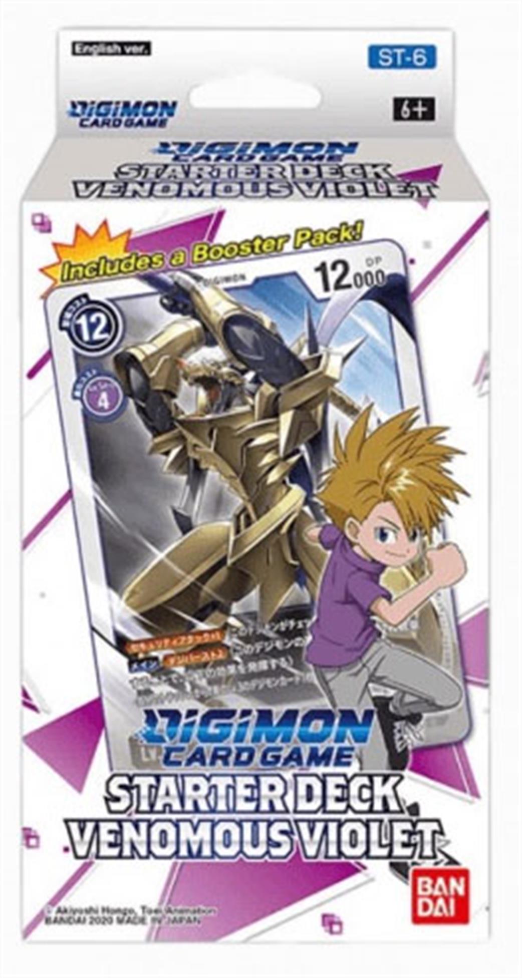 Bandai  ST-6 Digimon Venomous Violet Starter Deck