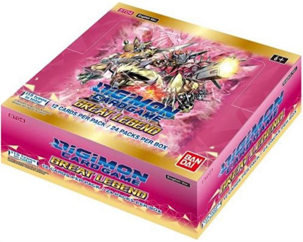 Bandai  BT04 Digimon Great Legend Booster