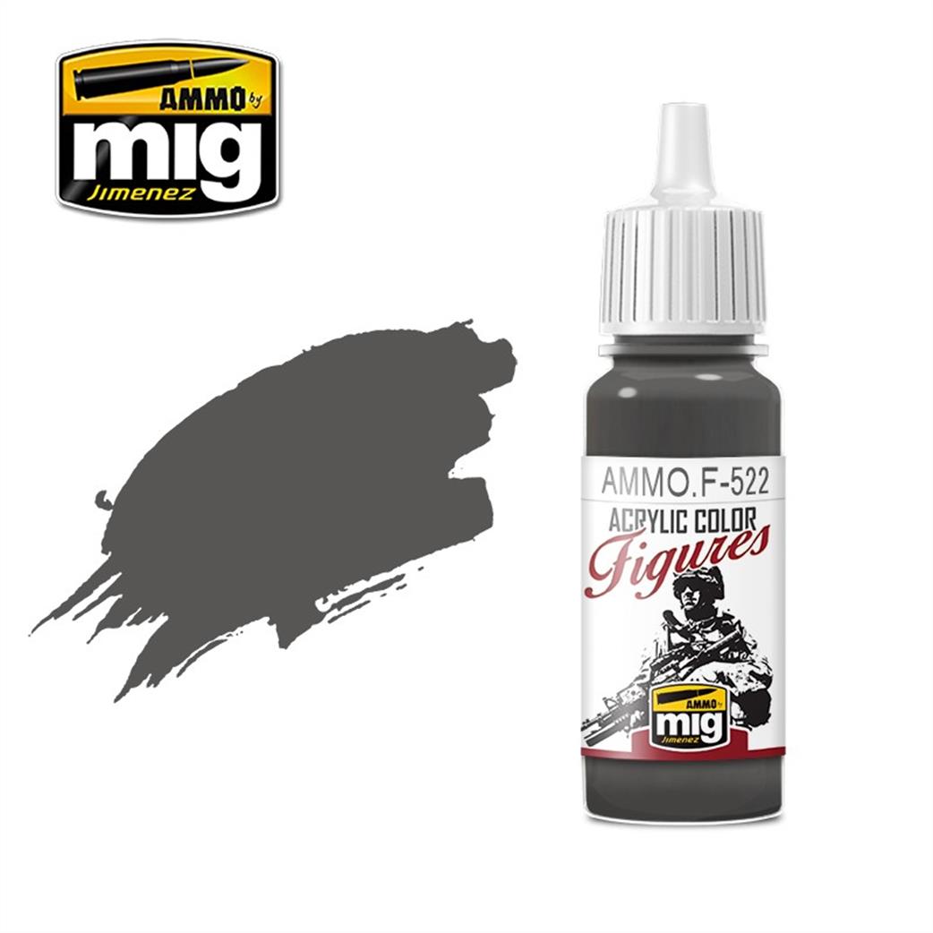 Ammo of Mig Jimenez  Ammo.F-522 Slate Grey 17ml Acrylic Color Figures Paint