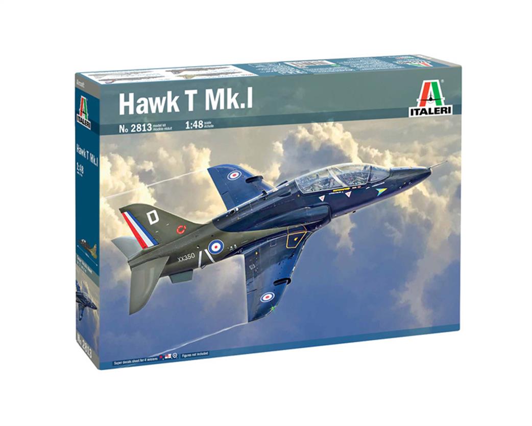 Italeri 1/48 2813 BaE Hawk T MkI Jet Trainer Aircraft Kit