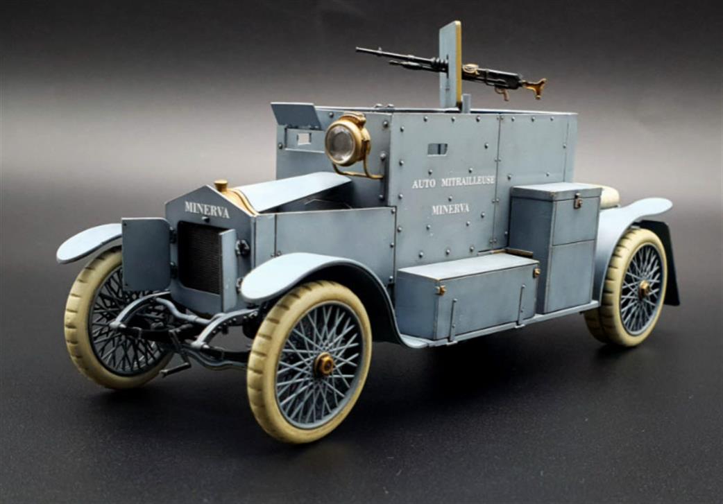 Copper State Models 1/35 35004 Minerva Belgian Armoured Car