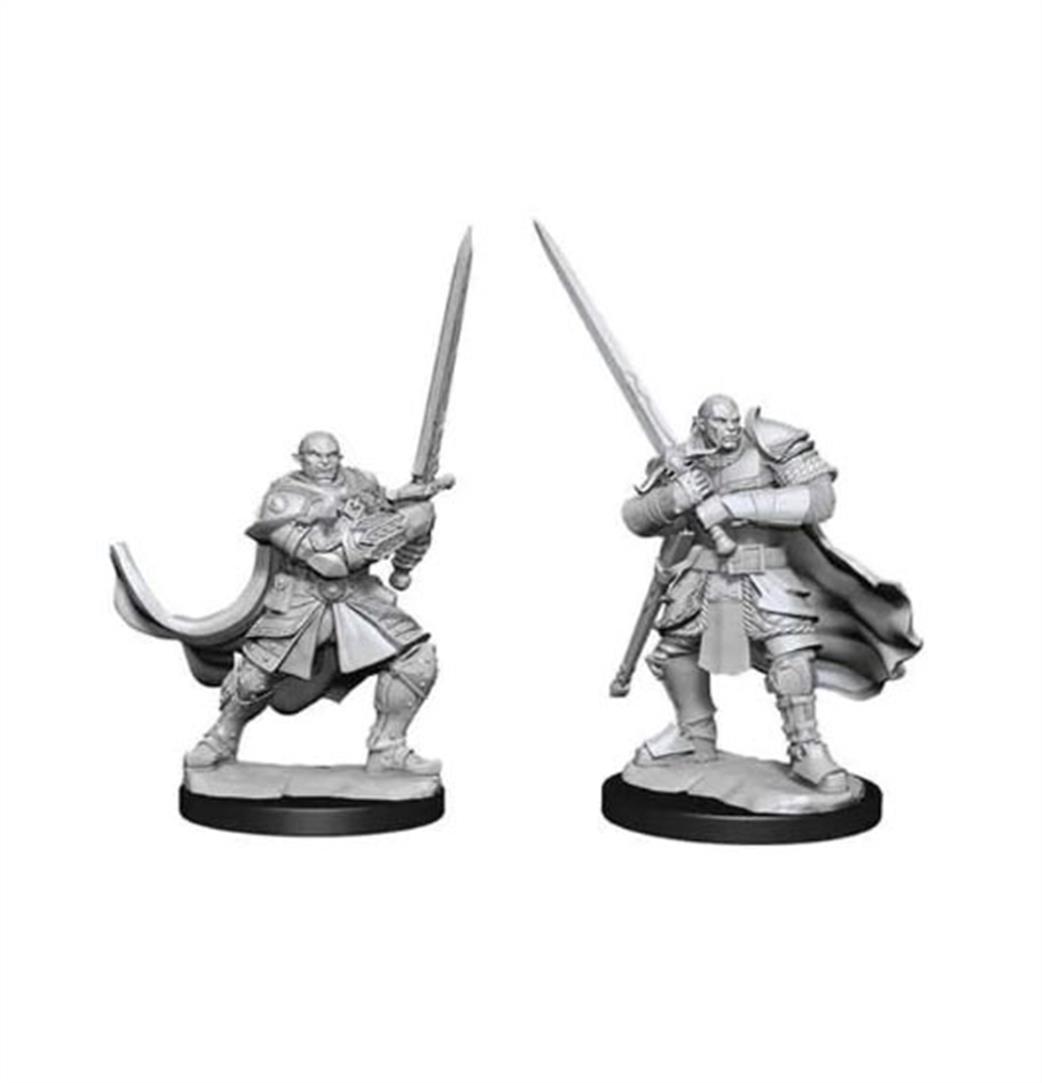 Wizkids  90307 Half-Orc Paladin Male: D&D Nolzur's Marvelous Unpainted Miniatures