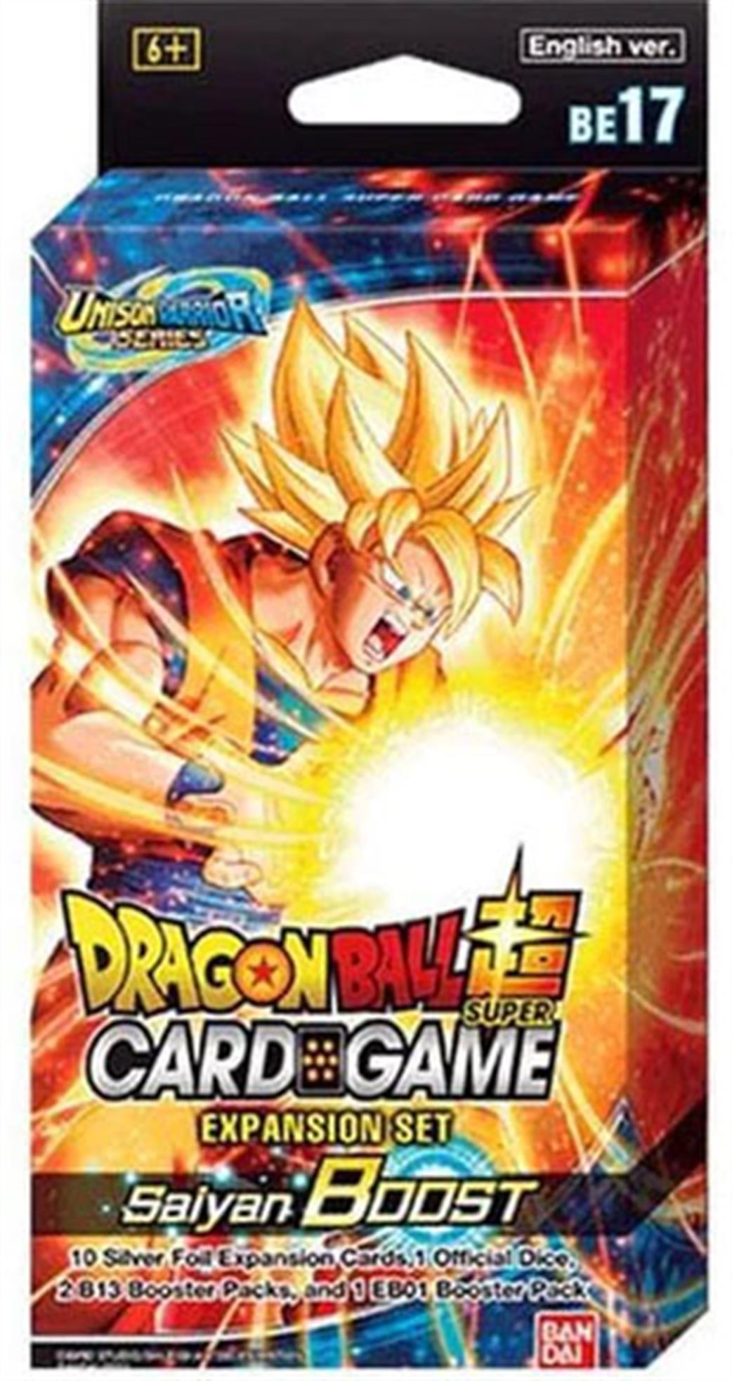 Bandai  BE17 Dragonball SCG Expansion Set Saiyan Boost