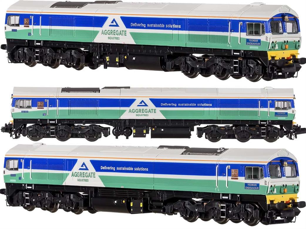 Dapol N 2D-005-005 Aggregate Industries 59001 Yeoman Endeavour ex-FY Class 59/0 Locomotive Aggregate Industries Livery