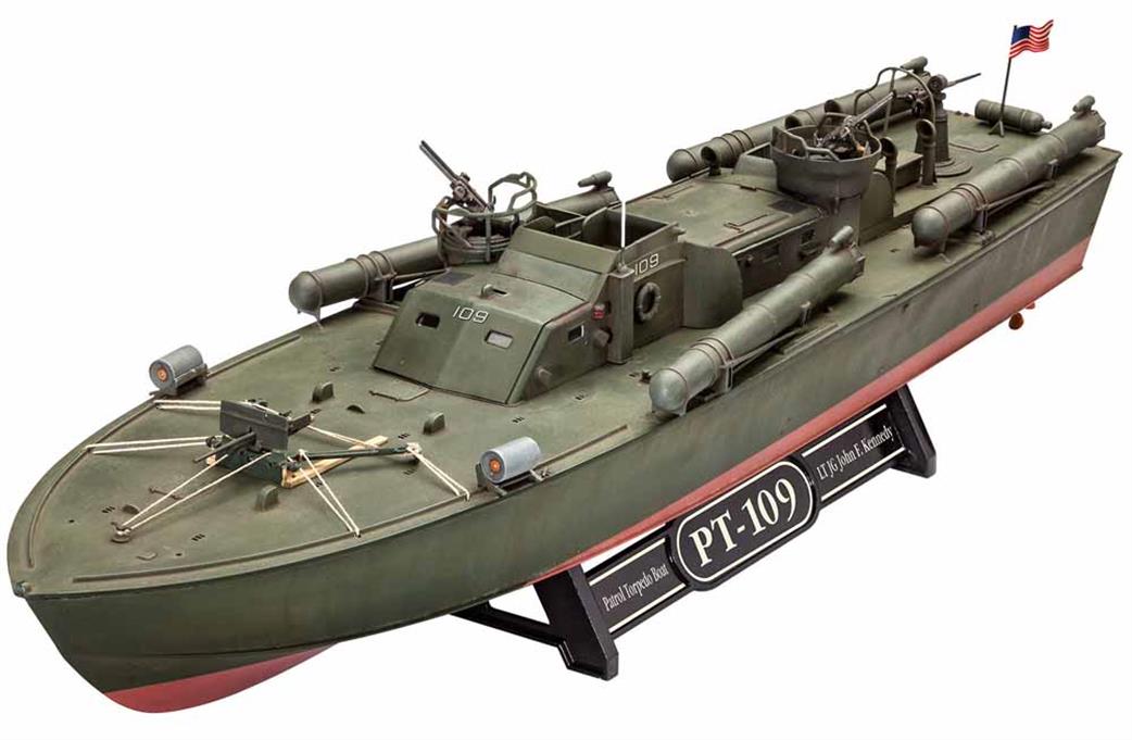 Revell 1/72 65147 Patrol Torpedo Boat PT-109 Plastic Starter Kit