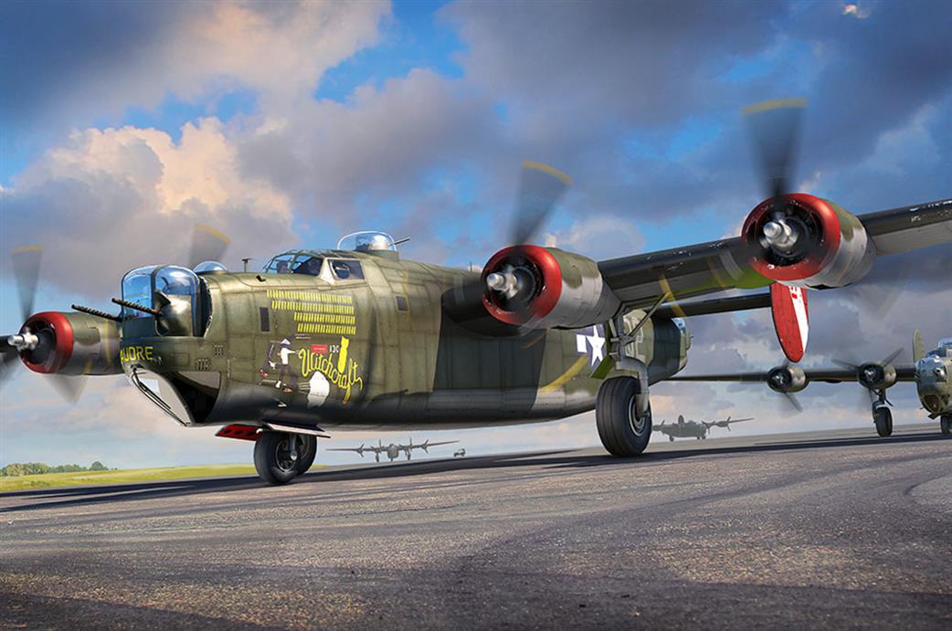 Hobbyboss 1/48th 81774 USAF B-24J Liberator WW2 Bomber Kit