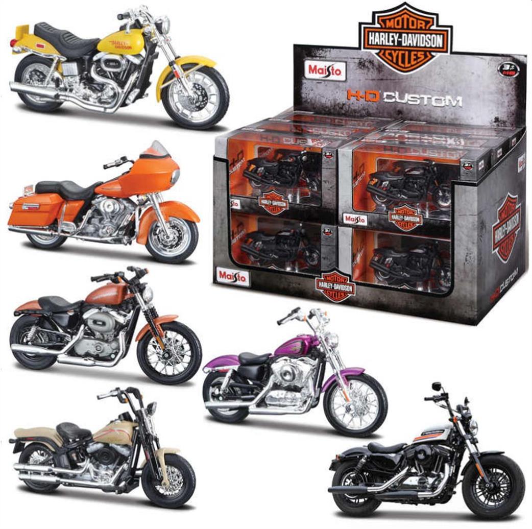 Maisto 1/18 M34360/38 Harley Davidson Series 38 One Motorbike