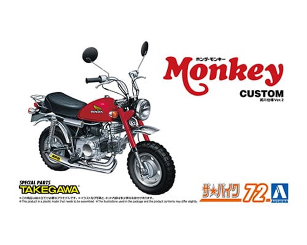 Aoshima 1/12 06892 Honda Monkey Takegawa Motorbike Kit