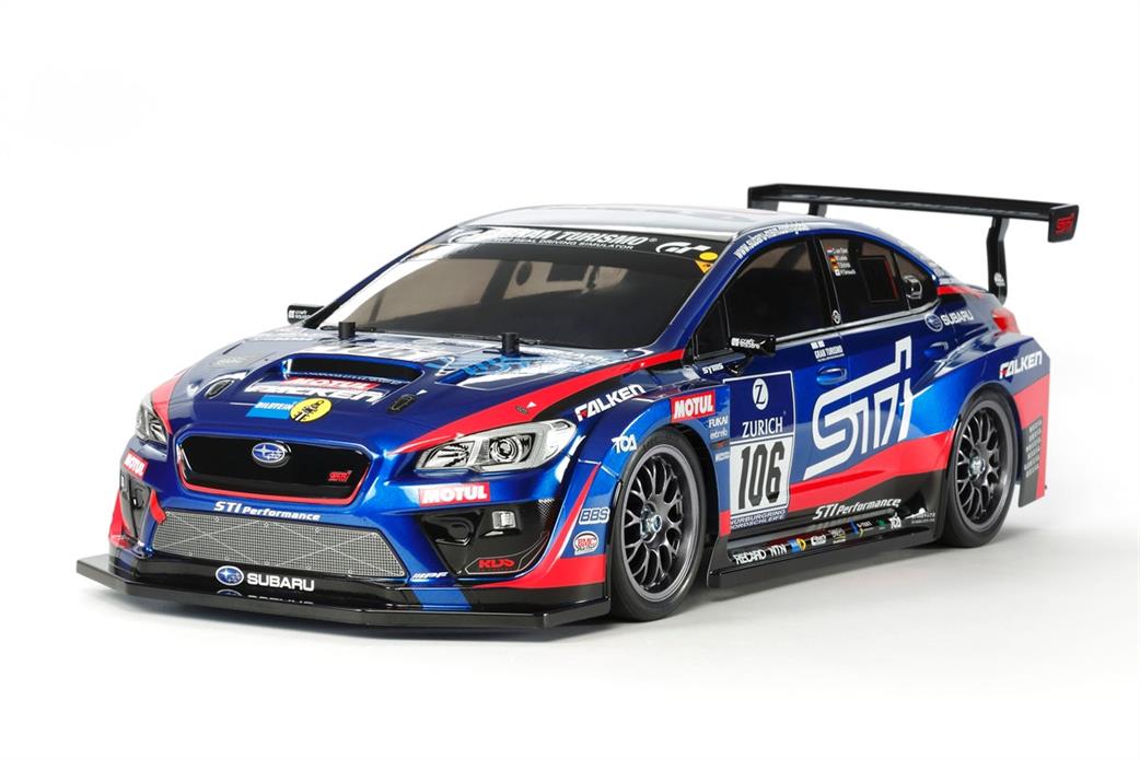 Tamiya 1/10 58645 Subaru WRX STI NBR Challenger TT-02 R/C Kit