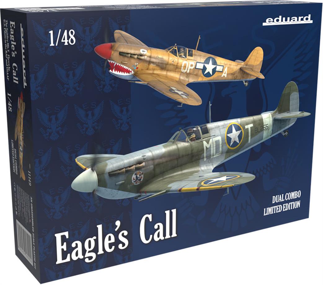 Eduard 1/48 11149 Eagle Call Dual Combo Ltd Edition Kit Set