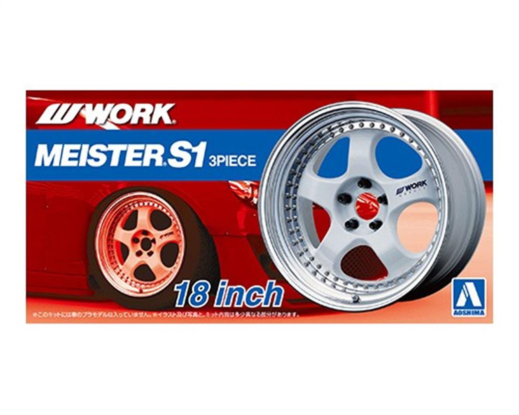 Aoshima 1/24 05299 Work Maister S1 18Inch Wheels