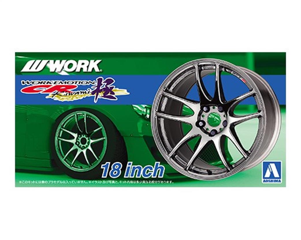 Aoshima 1/24 05300 Work Emotion KIWAMI 18Inch Wheels