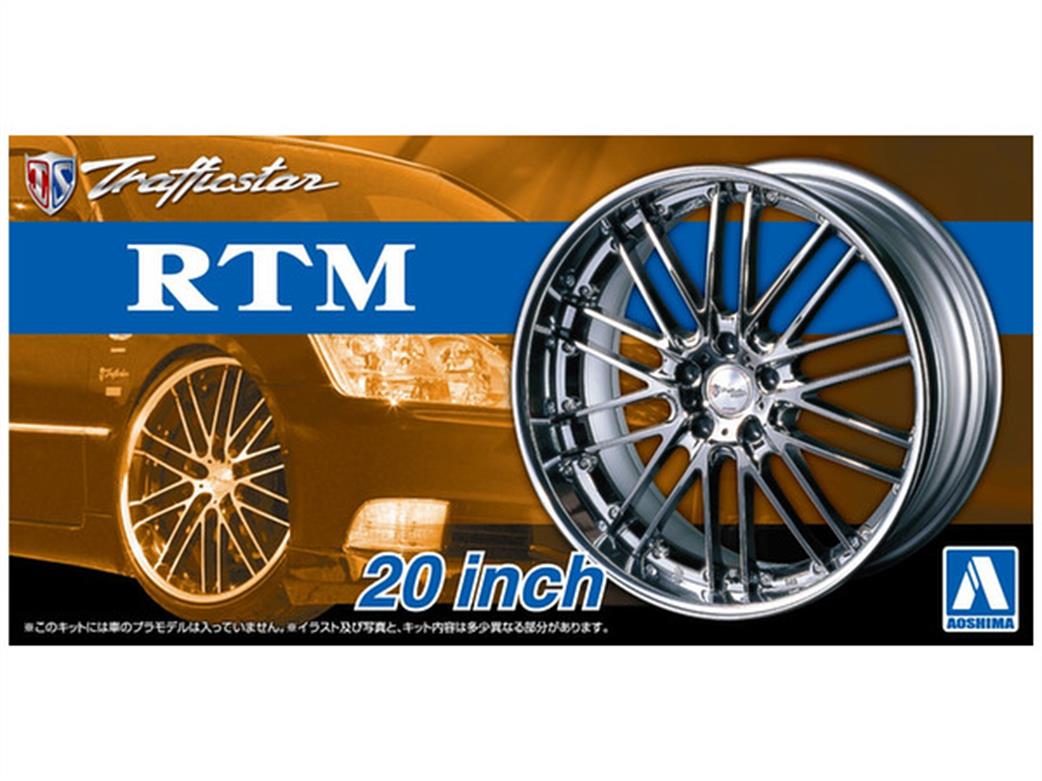 Aoshima 1/24 05371 Trafficstar RTM 20Inch Wheels