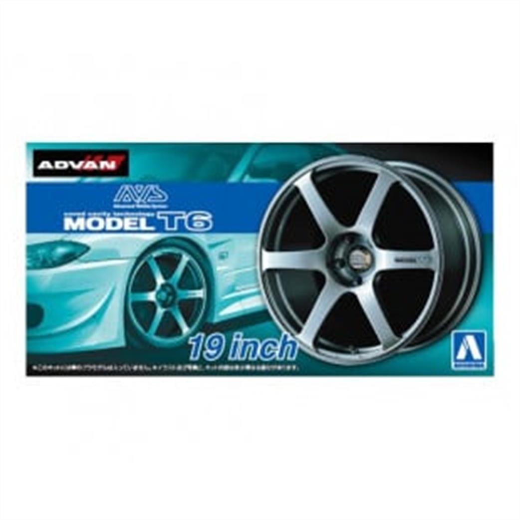 Aoshima 1/24 05379 AVS Model T6 19inch Wheels