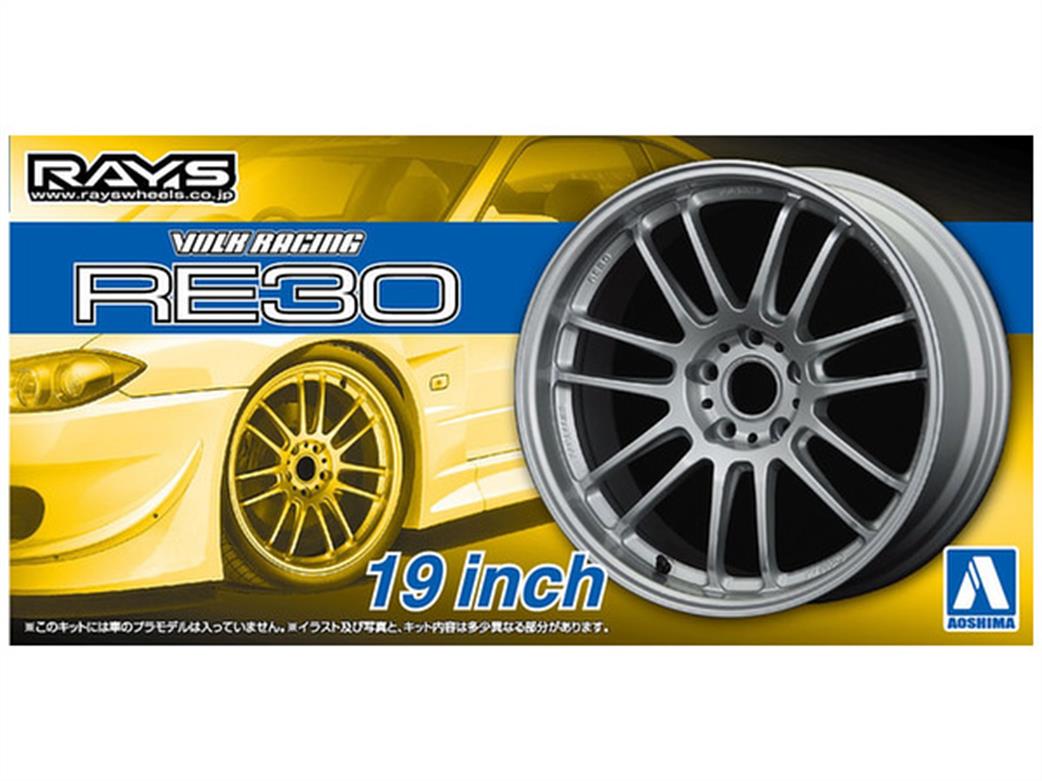 Aoshima 1/24 05381 Volk Racing RE30 19inch Wheels